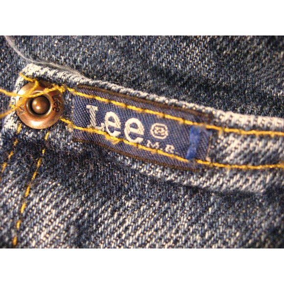 LEE VINTAGE Womans JEANS SHORTS Cut Off 34 Blue Denim 31 MEASURED Daisy Dukes - Picture 8 of 10